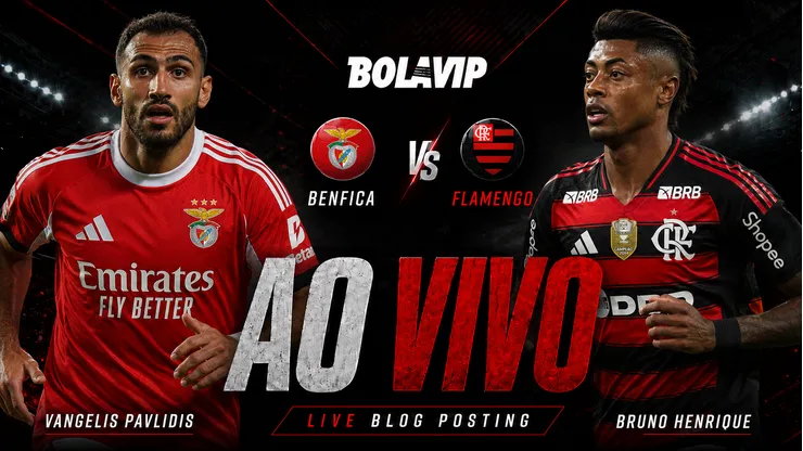 Benfica x Flamengo. Foto gerada pela Inteligência Artificial - ChatGPT