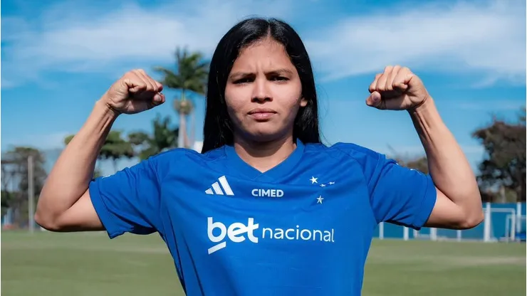 Radija é a nova contratação da Raposa - Foto: Gustavo Martins/Cruzeiro