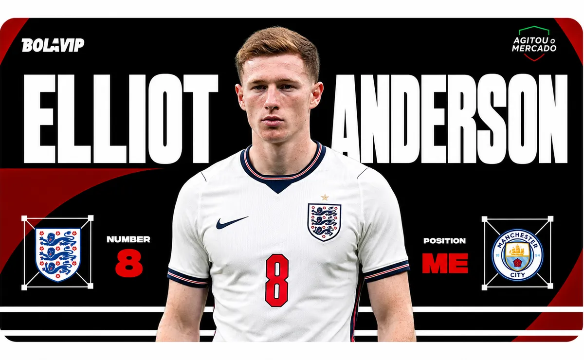 Agitou o Mercado: Elliot Anderson justifica R$ 806 milhões pagos pelo City em Inglaterra x Noruega