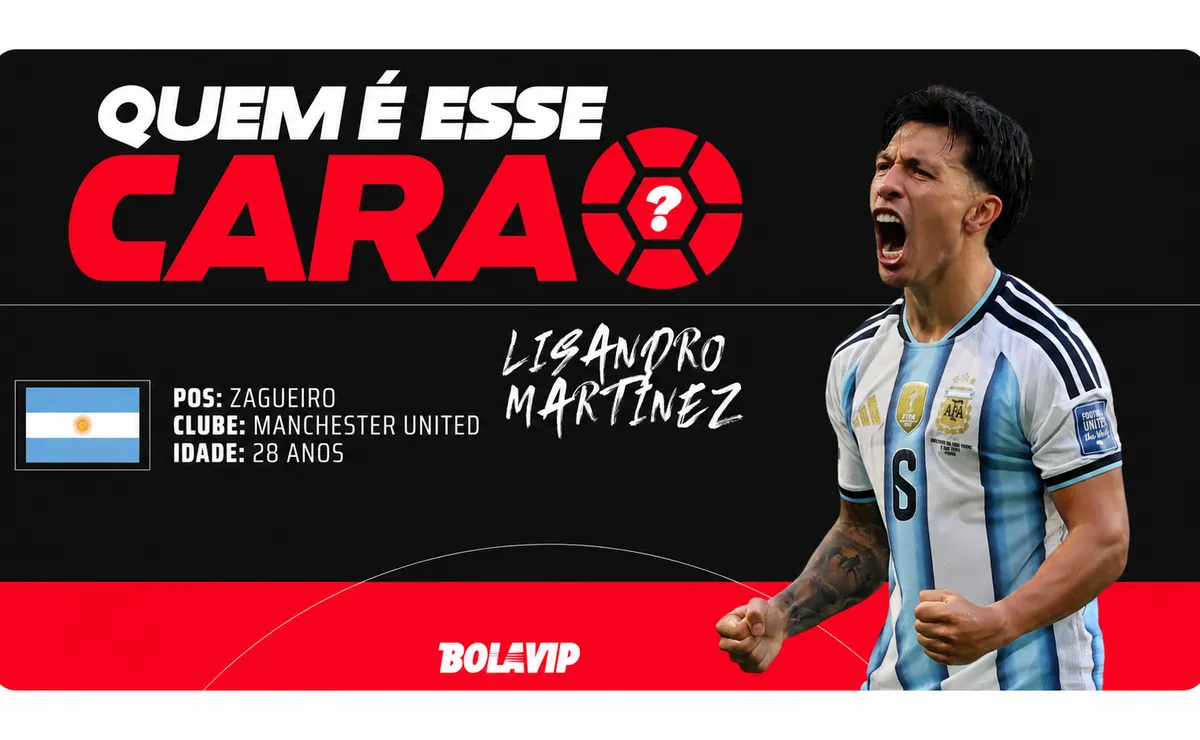 Quem é esse cara? Lisandro Martínez impediu a virada da Suíça contra Argentina na Copa do Mundo