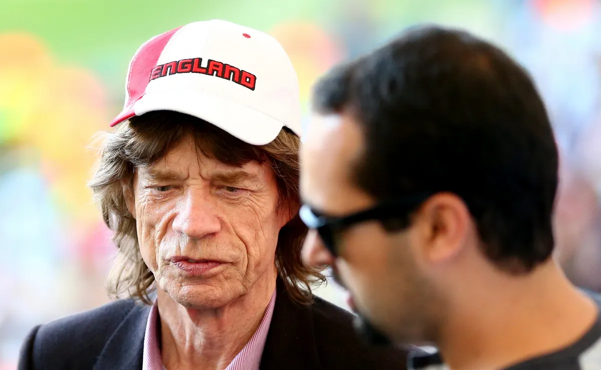 Mick Jagger quebra “maldição” em Copas do Mundo com a vitória da Inglaterra sobre a Noruega