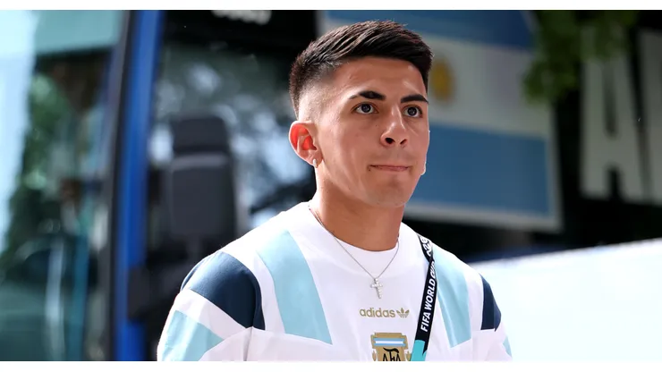Almada falou sobre a classificação da Argentina - Foto: Michael Reaves/Getty Images