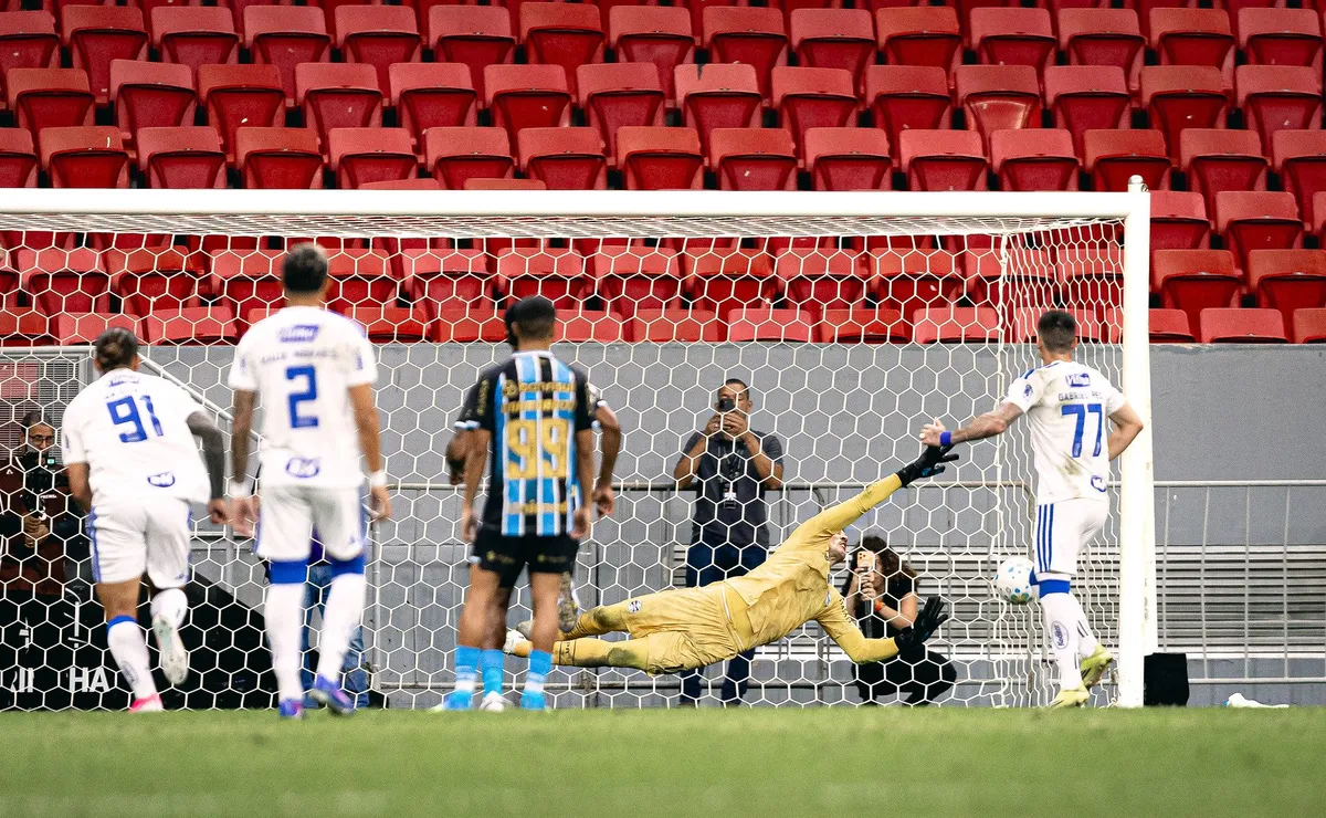 Grêmio vence o Cruzeiro em amistoso com show de Gabriel Grando e gol de estreante
