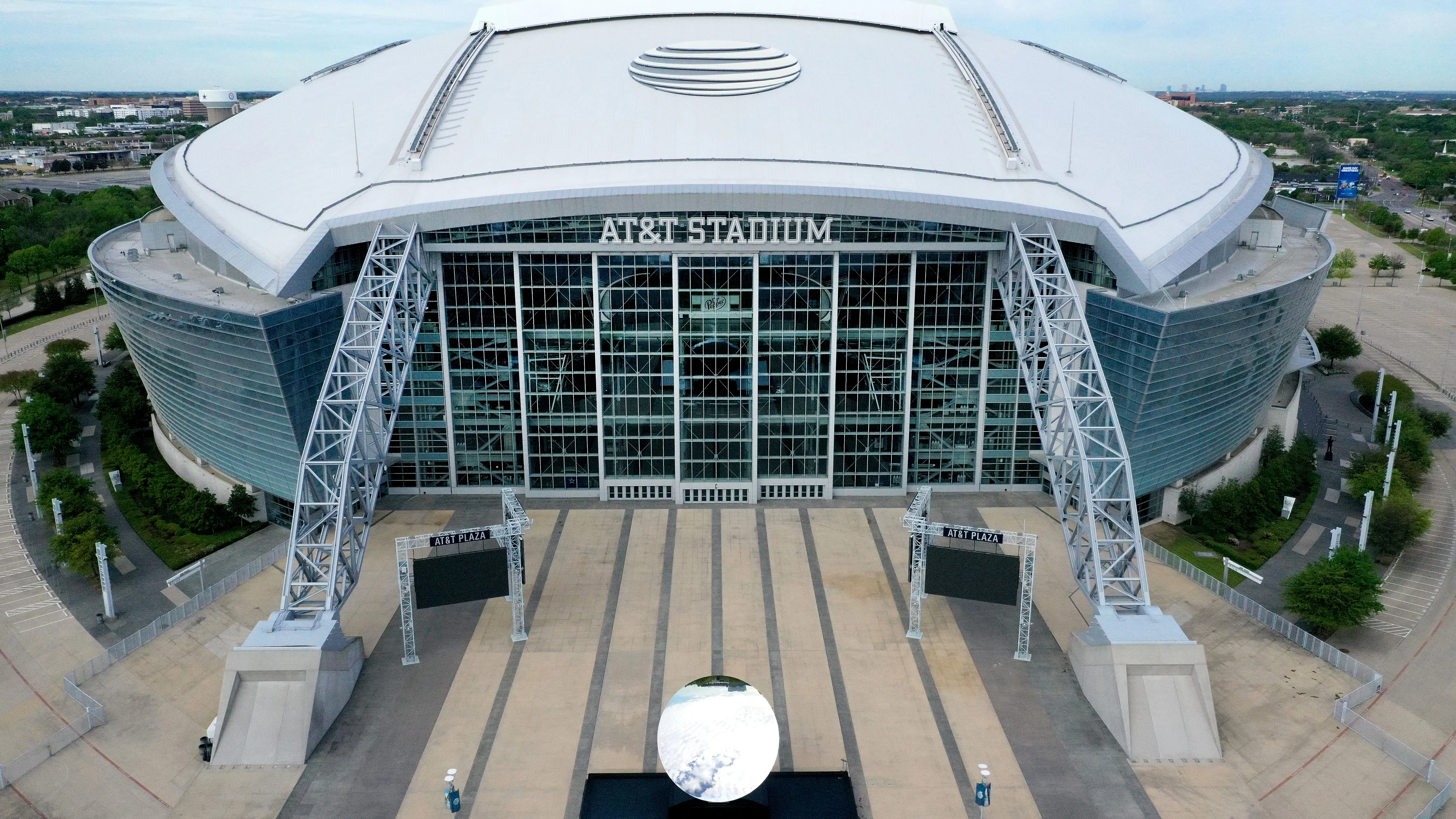 AT&T Stadium, em Dallas. (Photo by Tom Pennington/Getty Images)