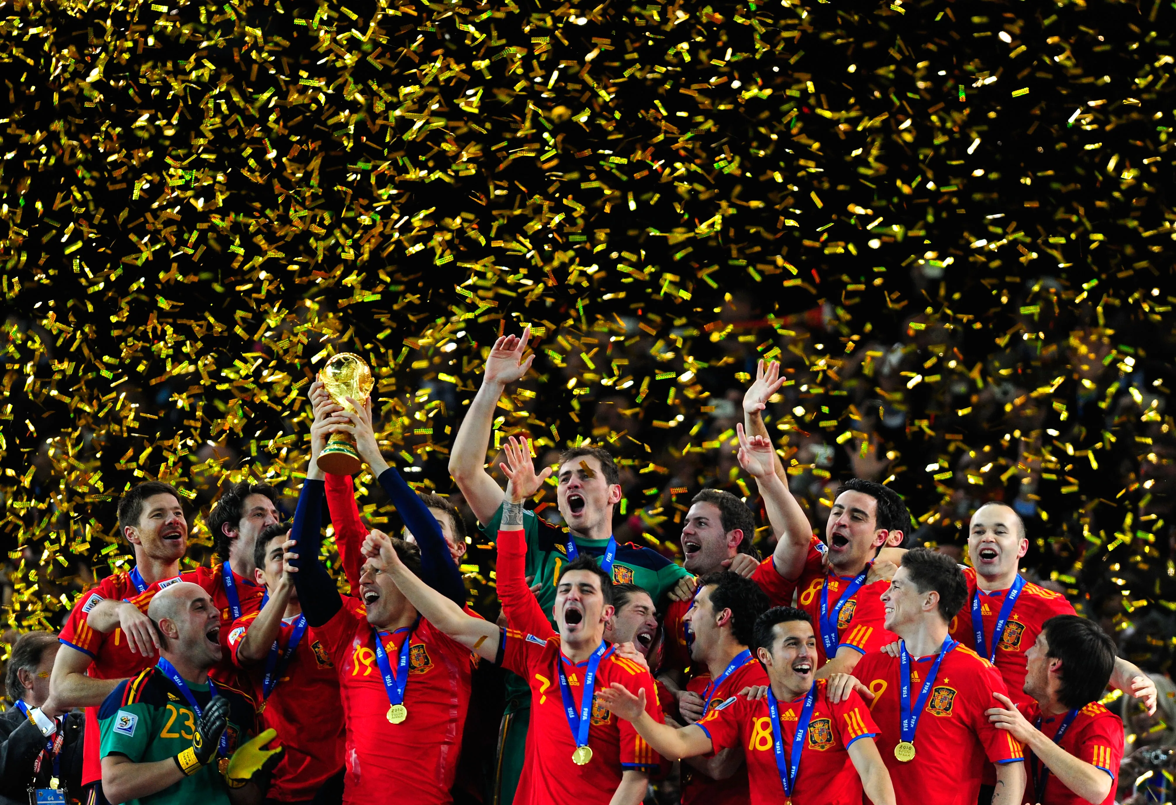 Final da Copa do Mundo de 2010. (Photo by Jamie McDonald/Getty Images)