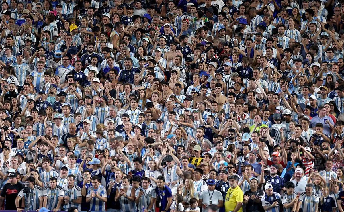 Duelo entre Argentina e Inglaterra é classificado como partida de alto risco nos EUA