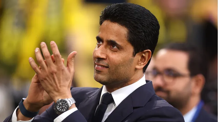 Catári Nasser Al-Khelaifi, presidente do PSG, ganha força nos bastidores entre a oposição de Infantino