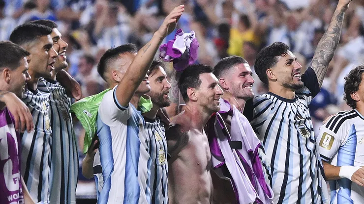 Argentina venceu seus seis jogos antes de enfrentar a Inglaterra (Photo by David Ramos)