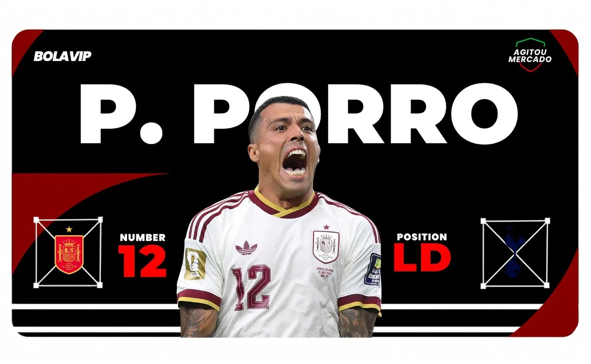 Agitou o Mercado: Pedro Porro marca, vira destaque da Espanha e movimenta com interesse de Real Madrid e Barcelona