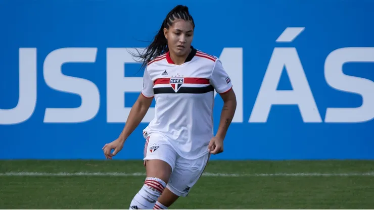 São Paulo assume a vice-liderança. Foto: Rebeca Reis/AGIF