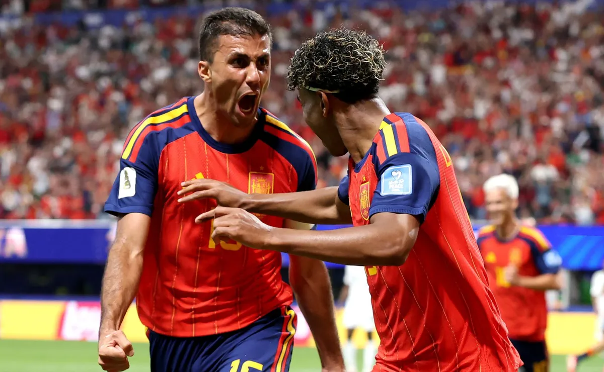 Rodri e Yamal colocam a Espanha diante de feitos históricos na Copa