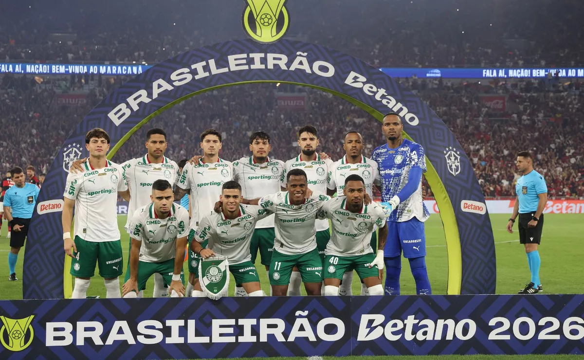Palmeiras dispara, Flamengo oscila e veja como os clubes mudaram em relação ao Brasileirão de 2025