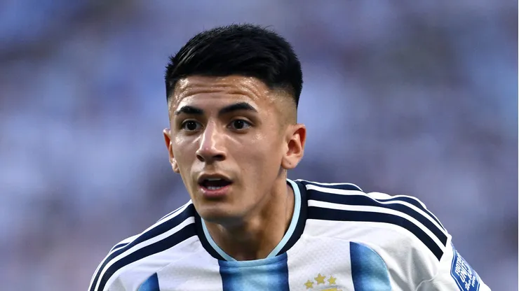 Thiago Almada está jogando a Copa do Mundo pela Argentina. Foto: IMAGO / Gribaudi/ImagePhoto