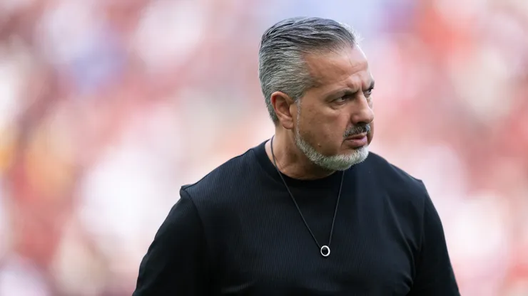 Jose Boto diretor de futebol do Flamengo durante partida contra o Gremio no estadio Maracana pelo campeonato Brasileiro A 2025