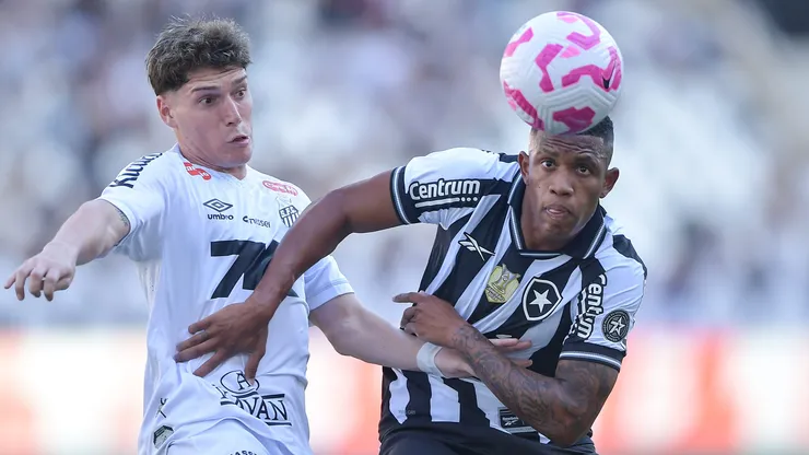 Botafogo x Santos. Foto: Thiago Ribeiro/AGIF
