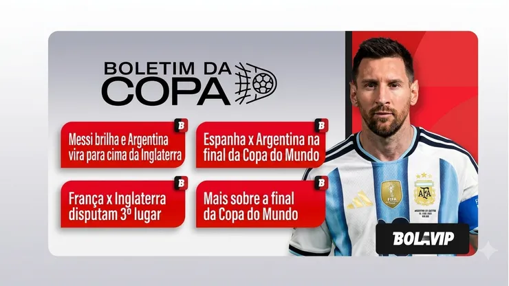 Lionel Messi, atacante da Seleção Argentina