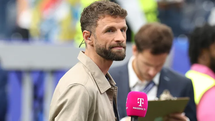 Thomas Müller questiona postura da Inglaterra em derrota contra a Argentina pela Copa do Mundo. Foto: Alexander Hassenstein/Getty Images