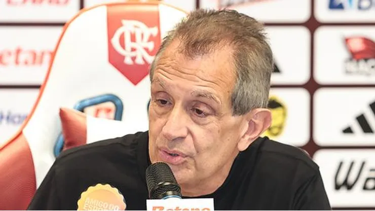Bap, presidente do Flamengo. Fotos: Gilvan de Souza/Flamengo
