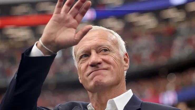 Deschamps durante semifinal diante dos espanhóis