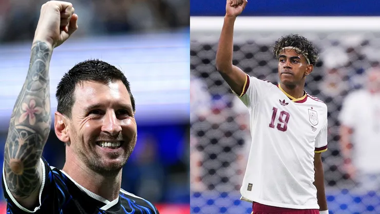 Messi e Yamal frente a frente a história por trás do duelo que vai parar a final da Copa - Foto Shaun Botterill e David RamosGetty Images