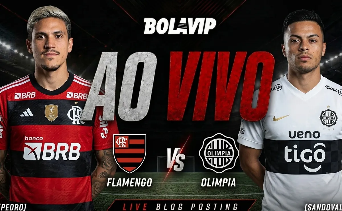 Flamengo 3 x 1 Olimpia AO VIVO e GRÁTIS – Delmas abre Pedro empata, Lorran e Bruno Henrique viram o placar pelo Amistoso