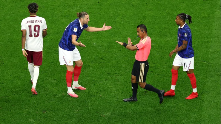 Deschamps explica saída polêmica de Rabiot em eliminação da França na Copa do Mundo. Foto: Kevin C. Cox/Getty Images