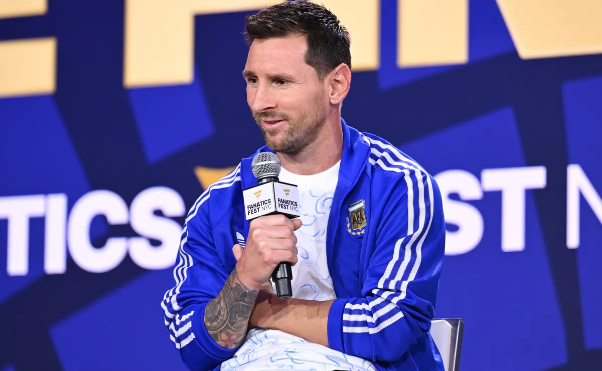 Antes da final, Messi fala sobre foto com bebê Lamine Yamal: “É uma loucura”