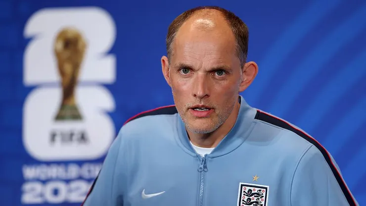 Thomas Tuchel é o técnico da Inglaterra. Foto: Kevin C. Cox/Getty Images
