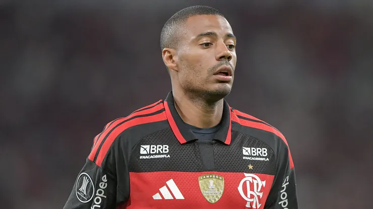 Nico De La Cruz em campo pelo Flamengo. Foto: Thiago Ribeiro/AGIF