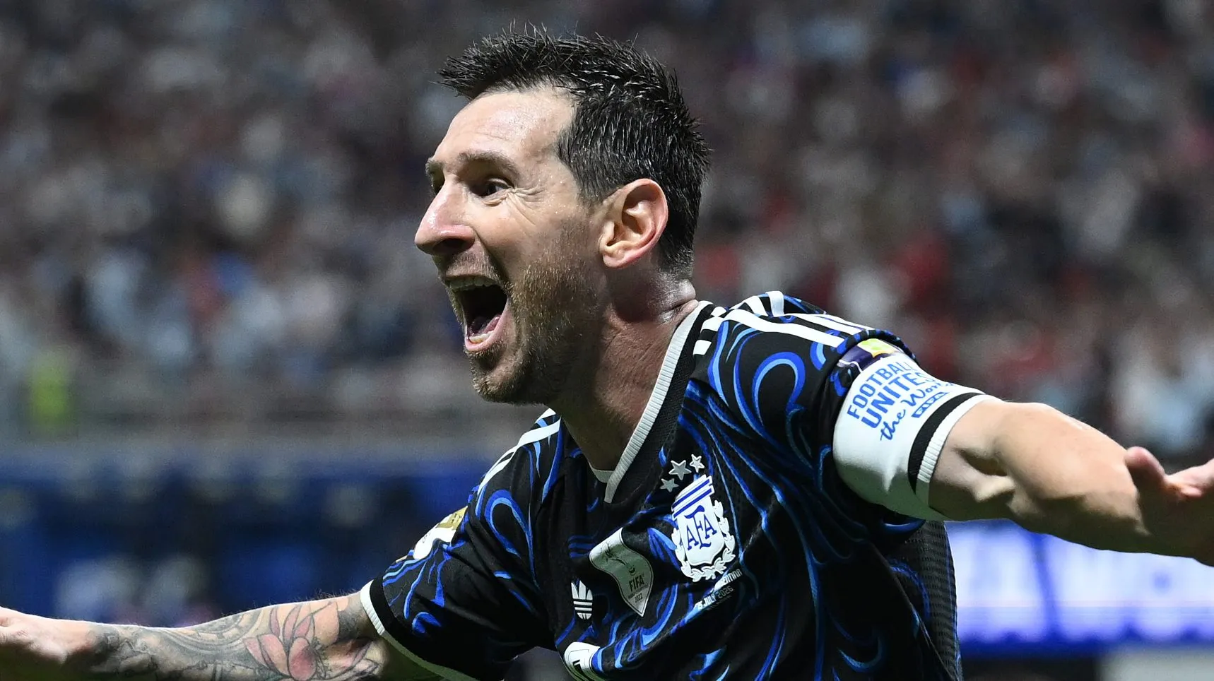 Aos 39 anos, Messi busca seu segundo título mundial pela Argentina e como capitão da equipe – Foto: Shaun Botterill/Getty Images