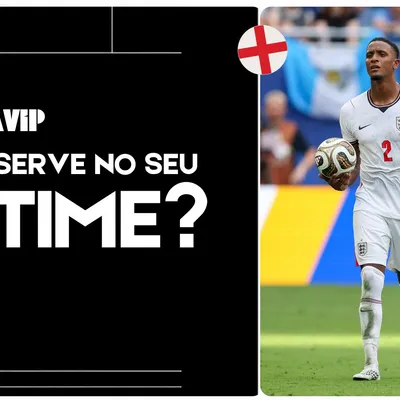 Konsa marca e vira destaque da Inglaterra