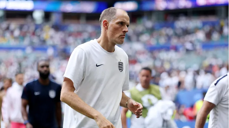Tuchel durante o jogo da Copa do Mundo. Photo by Buda Mendes/Getty Images