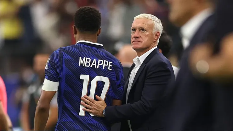 Deschamps pela França. Foto: Lars Baron/Getty Images