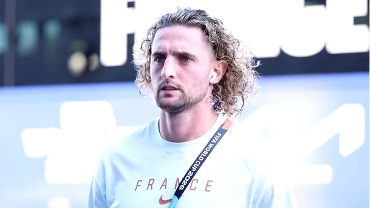 Rabiot jogador da França em partida válida pela Copa do Mundo