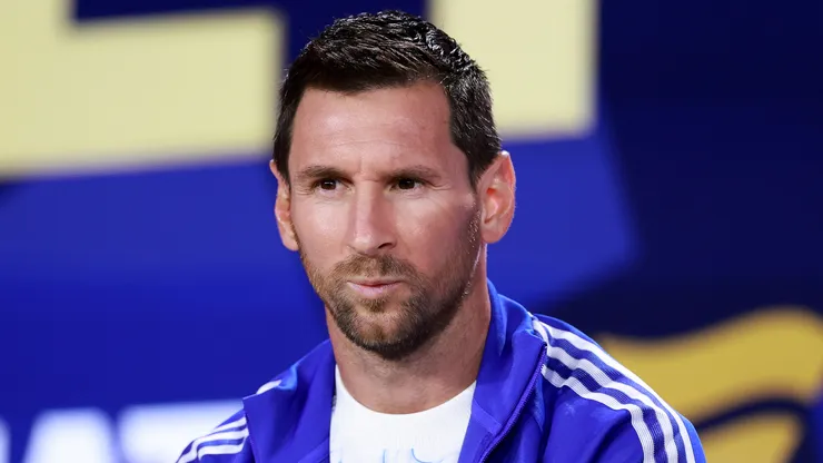 Messi é a esperança da Argentina na final do Mundial - Foto: Elsa/Getty Images