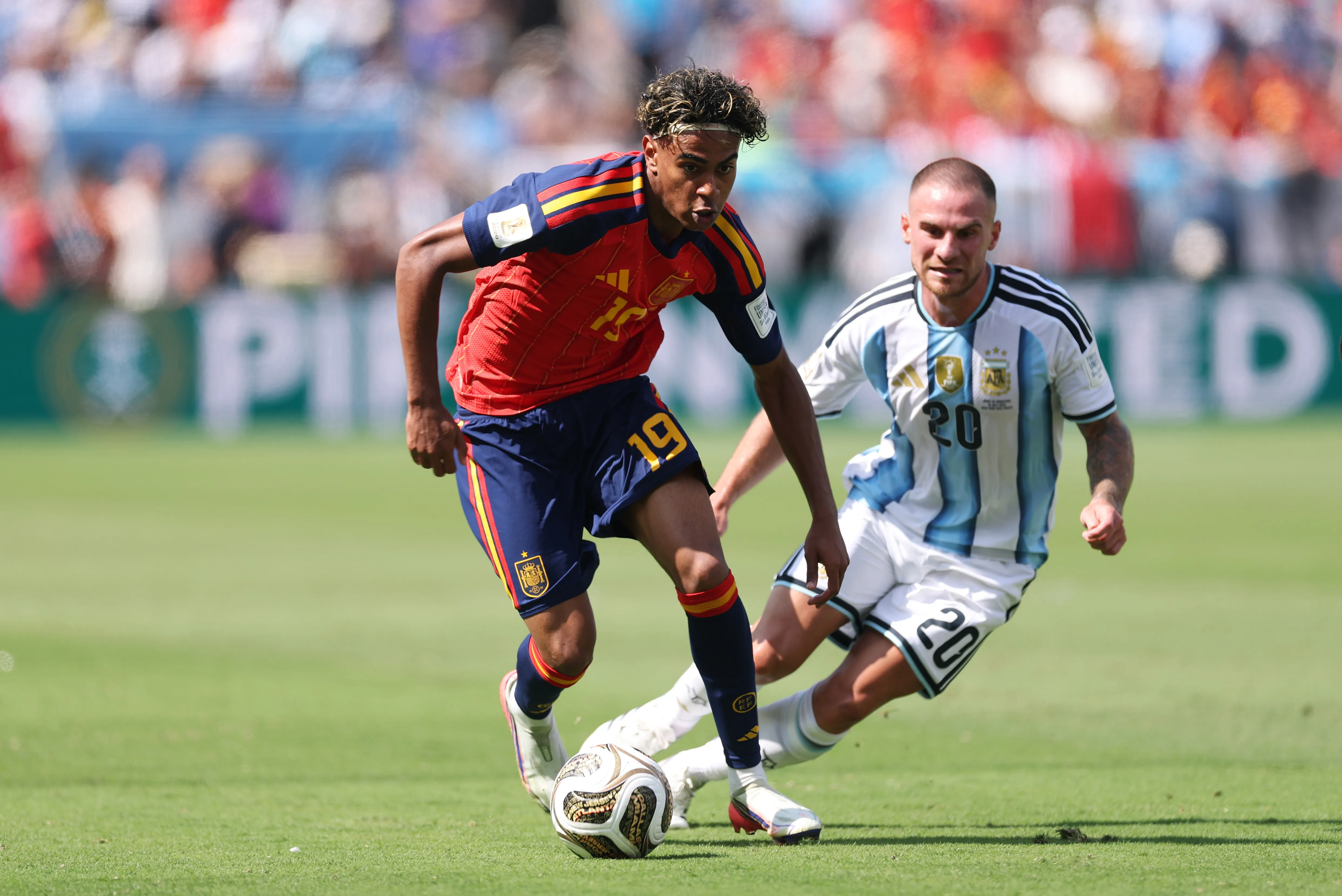Espanha x Argentina. (Photo by Carl Recine/Getty Images)