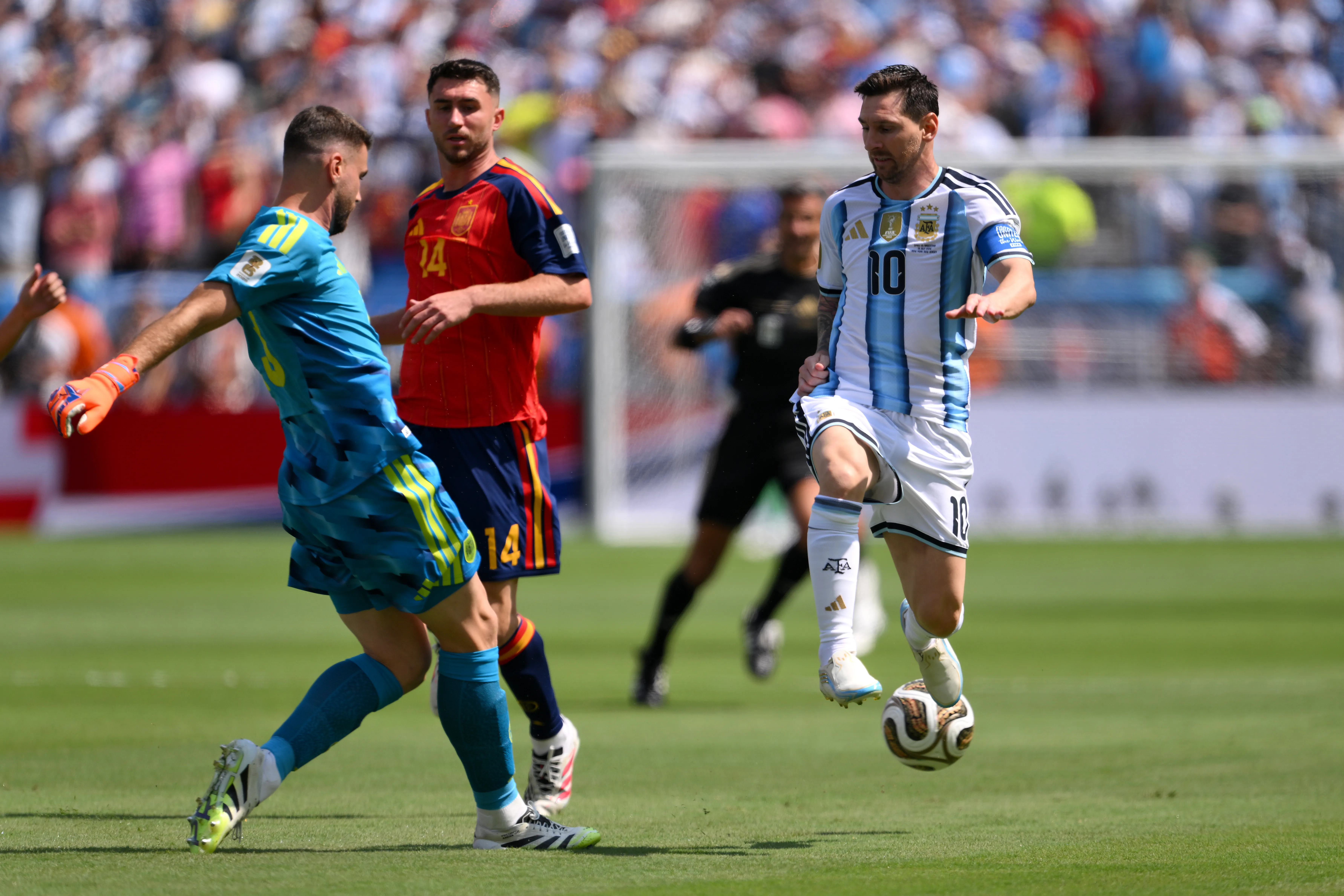 Espanha x Argentina. (Photo by David Ramos/Getty Images)