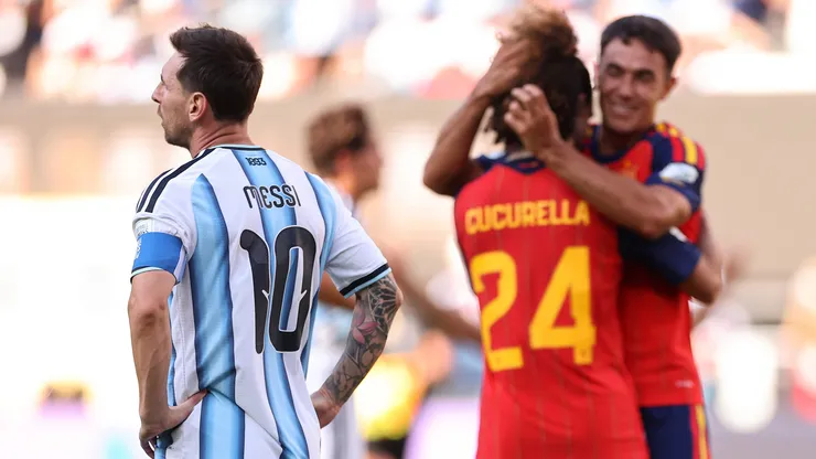 Espanha x Argentina. (Photo by Carl Recine/Getty Images)
