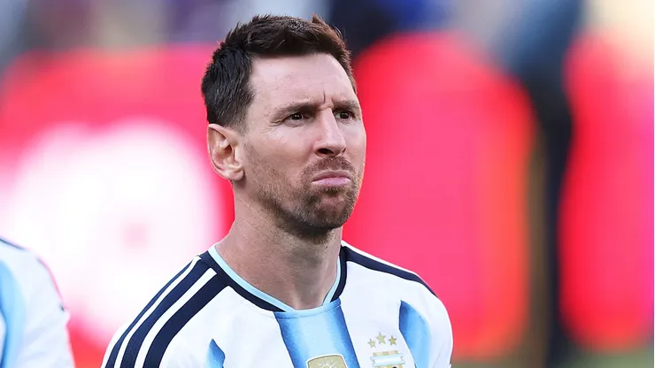 Lionel Messi, camisa 10 da Seleção Argentina - Foto: Justin Setterfield/Getty Images