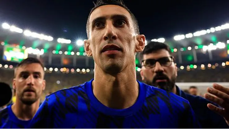 Di María agradeceu aos atletas da Argentina. Foto: Buda Mendes