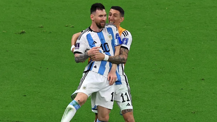 Messi e Di María fizeram história pela Argentina (Photo by Buda Mendes)