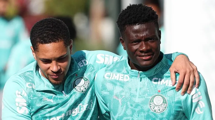 Miguel Bilong, de 18 anos, impressionou Abel Ferreira em amistosos e deve ser utilizado no time profissional do Palmeiras - Foto: Divulgação/SEP