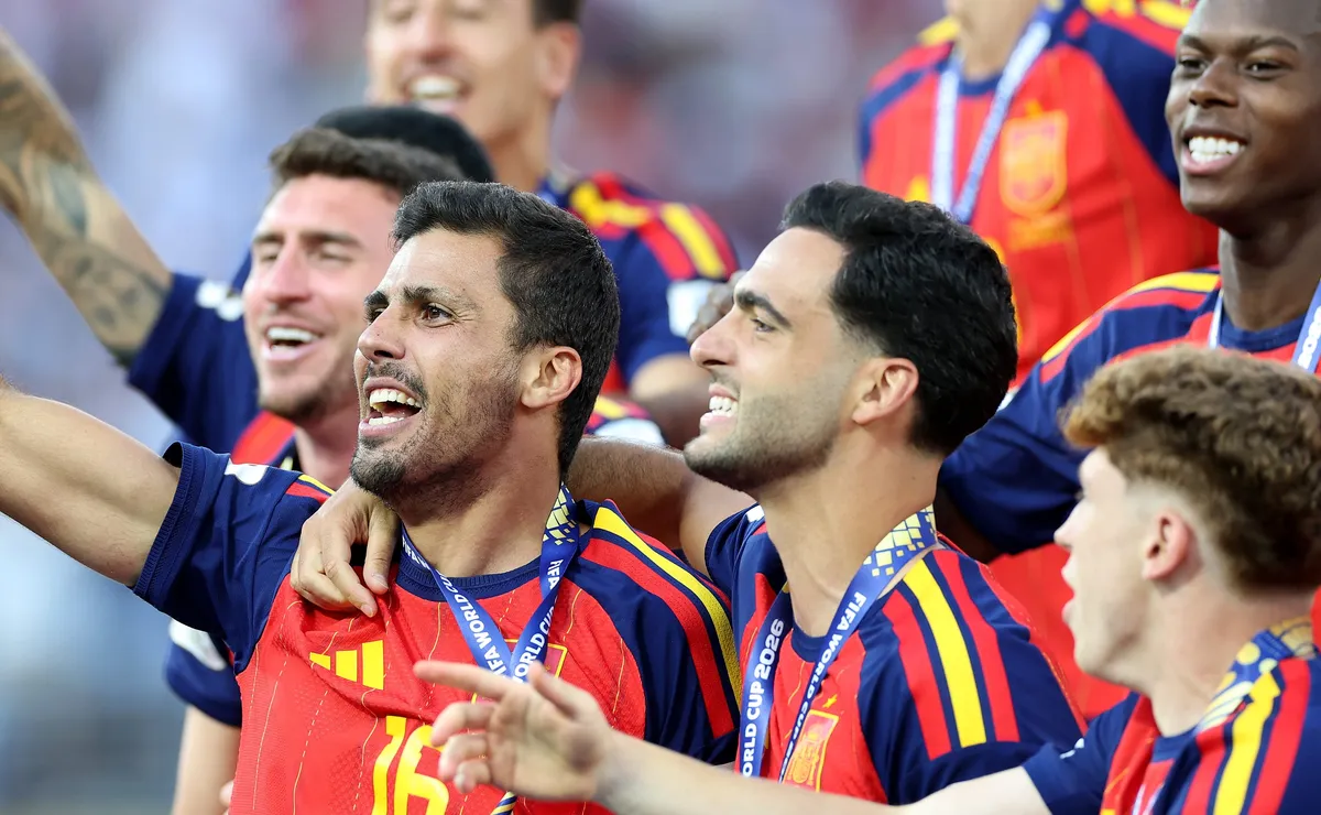 Espanha domina ranking de passes certos da Copa com Rodri, Cubarsí e Laporte no Top 3