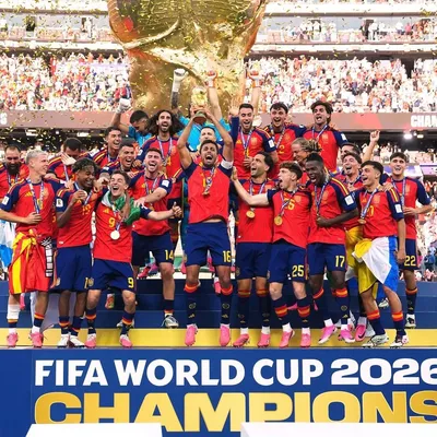 Festa da Espanha invade voo após título mundial