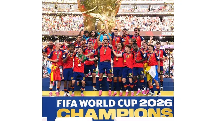 Espanha vence a Copa 2026. Foto: @sefutbol/Instagram