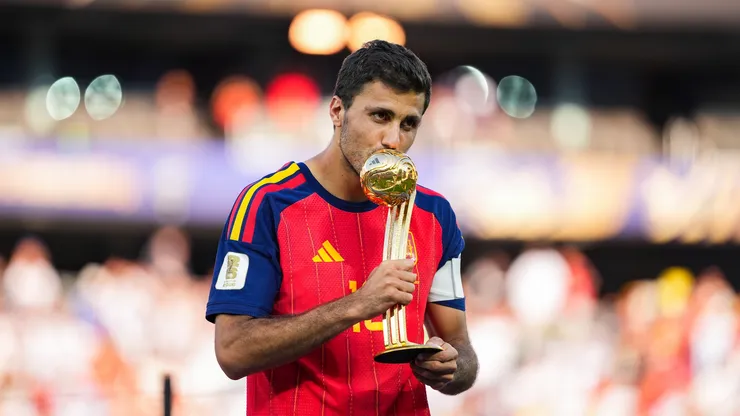 Rodri foi eleito o melhor jogador da Copa