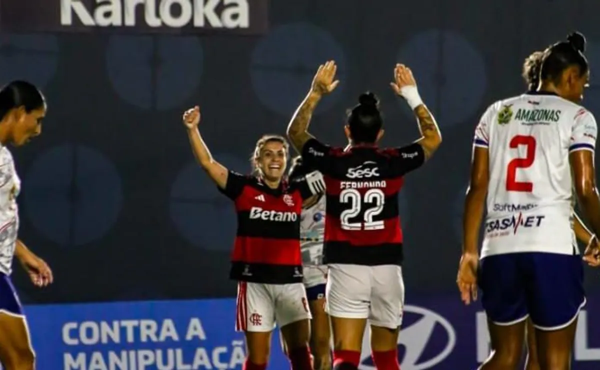 Flamengo vence o Instituto 3B e se classifica para as quartas de final da Copa do Brasil Feminina