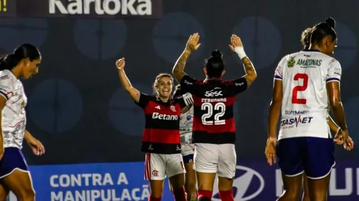 Rubro-Negro está classificado para as quartas de final - Foto: Julliana Nascimento/CRF