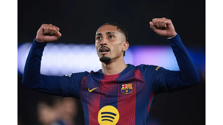 Raphinha. Foto: Eric Alonso/Getty Images