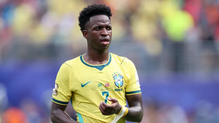 Vini Jr. durante a Copa do Mundo de 2026 - Foto: Justin Setterfield/Getty Images